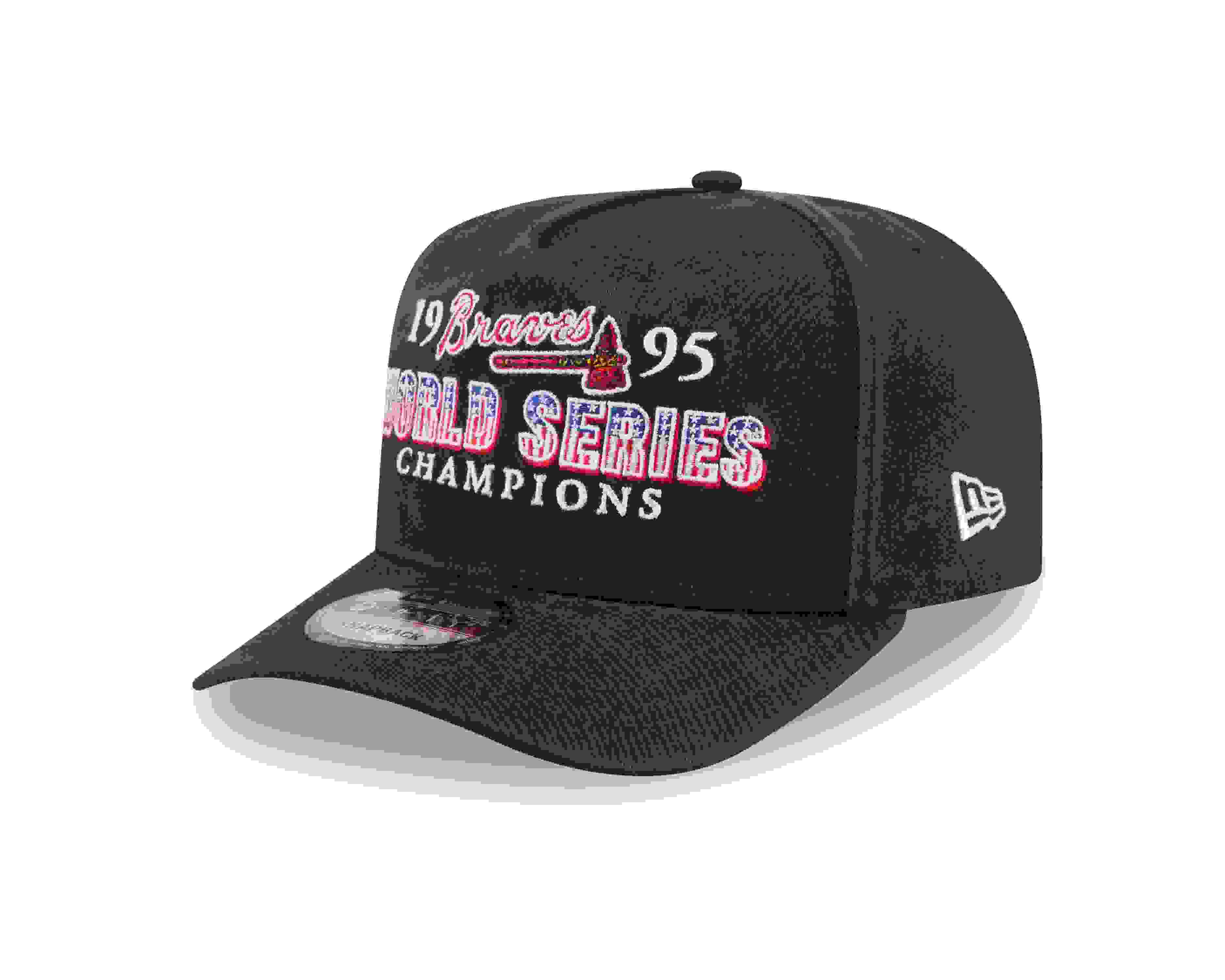 New Era Atlanta Braves 9FIFTY A-Frame Historic Navy Snapback Hat